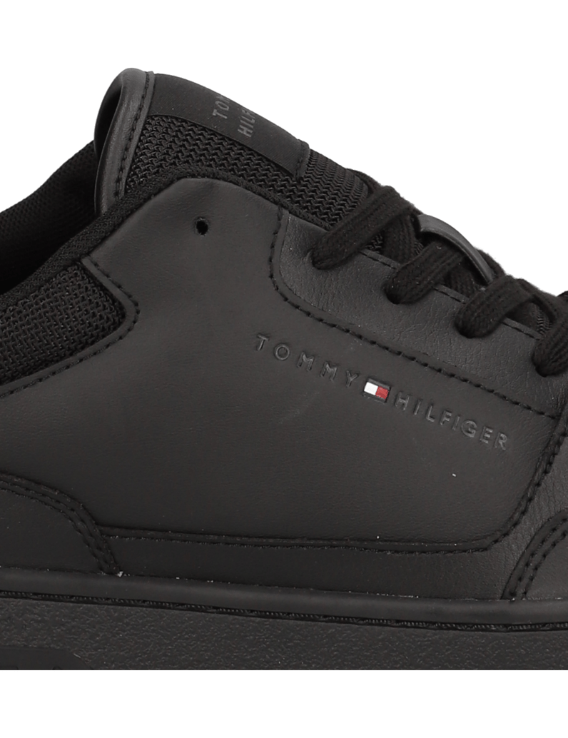 Tommy-Hilfiger-TH-BASKET-CORE-LEATHER-ESS-schwarz