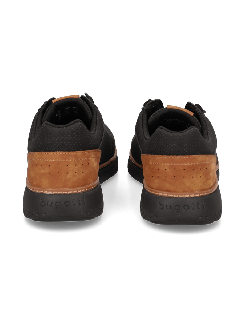 BUGATTI-DENIM-sportová-šnurovacia-obuv-čierna