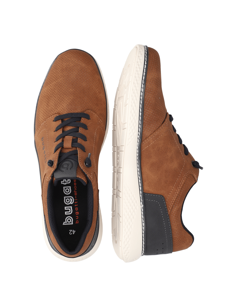 BUGATTI-DENIM-sportová-šnurovacia-obuv-čierna