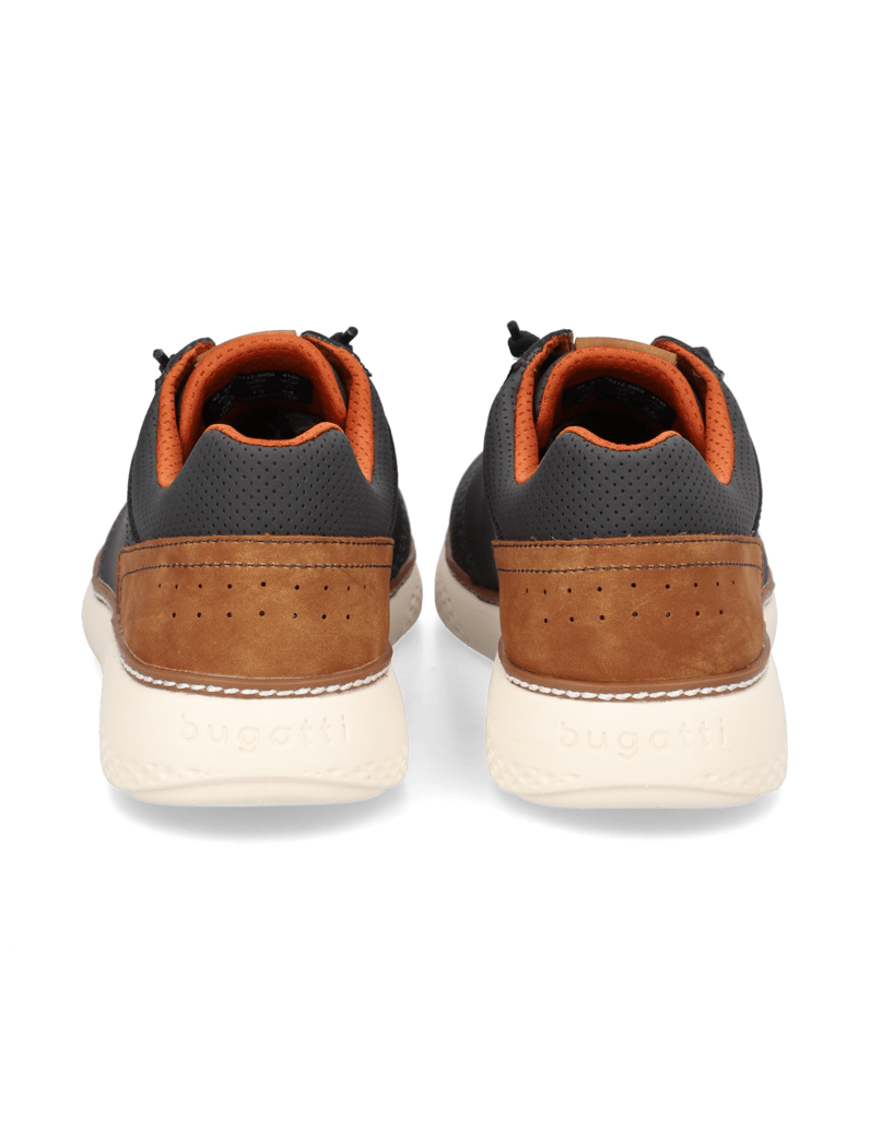 BUGATTI-DENIM-sportová-šnurovacia-obuv-čierna