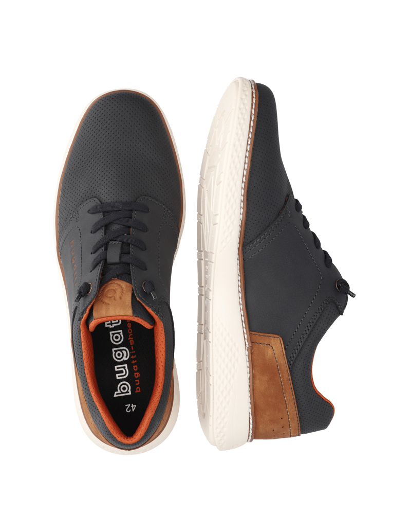 BUGATTI-DENIM-sportová-šnurovacia-obuv-čierna