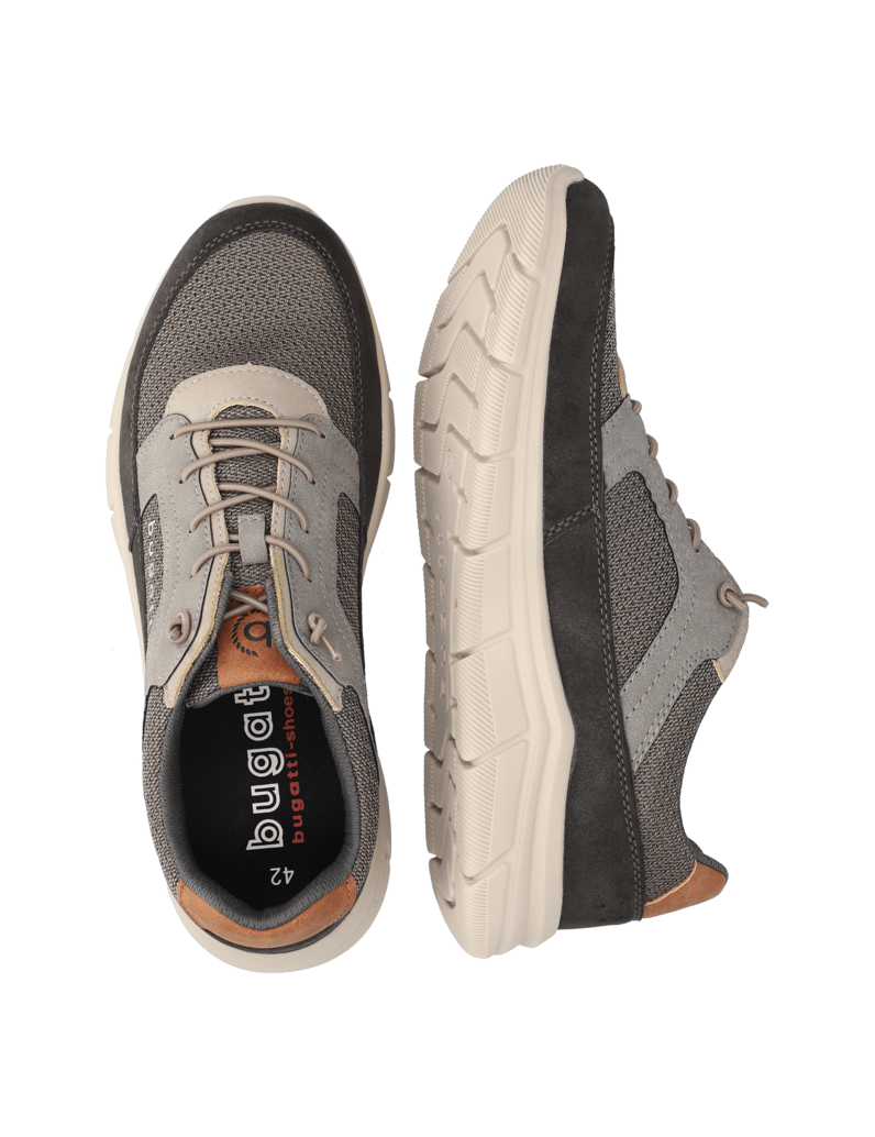 BUGATTI-DENIM-tenisky-šedá