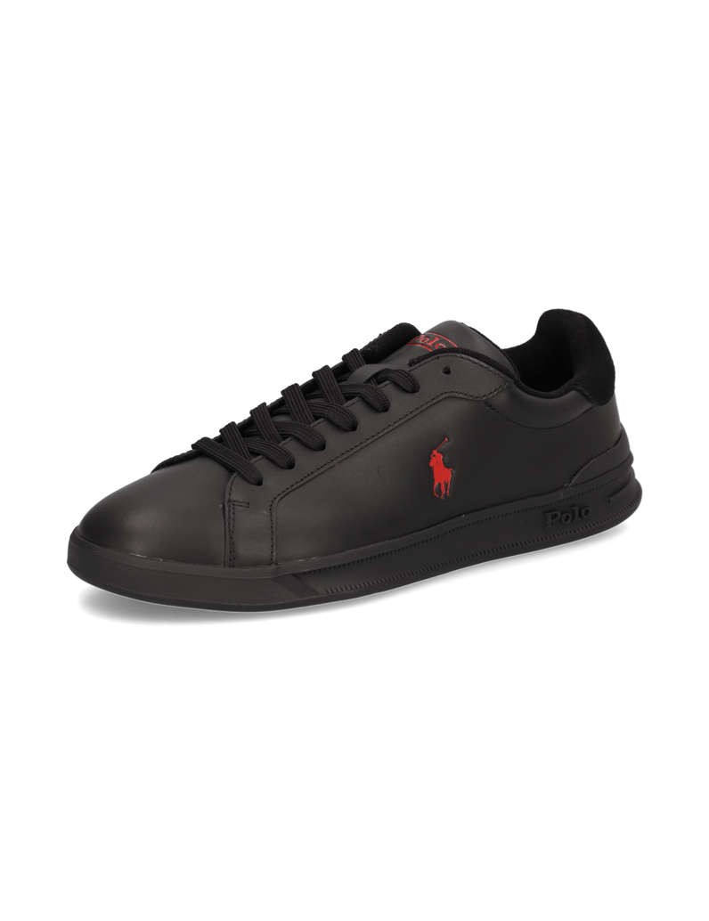 Polo-Ralph-Lauren-HRT-CT-II-SNEAKERS-HIGH-TOP-LACE-schwarz
