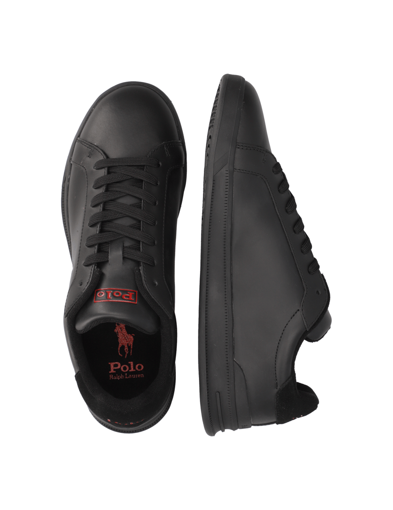 Polo-Ralph-Lauren-HRT-CT-II-SNEAKERS-HIGH-TOP-LACE-schwarz