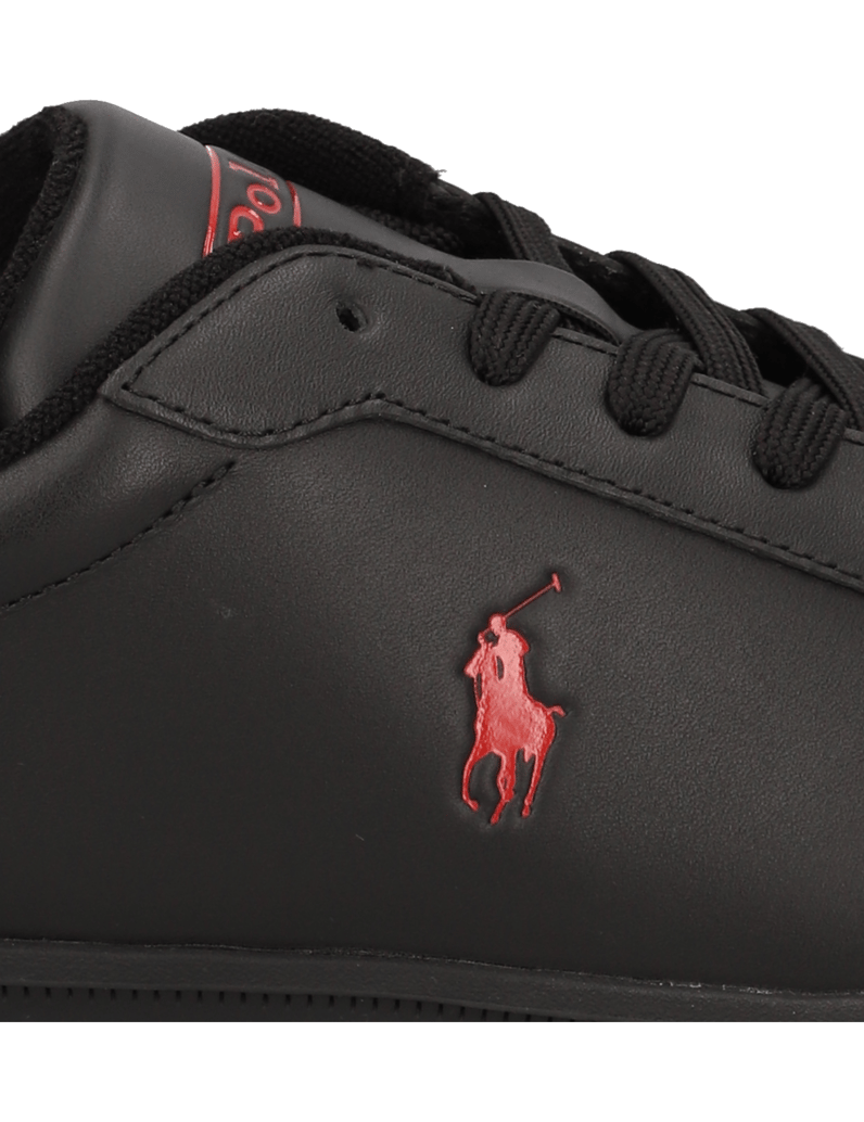 Polo-Ralph-Lauren-HRT-CT-II-SNEAKERS-HIGH-TOP-LACE-schwarz