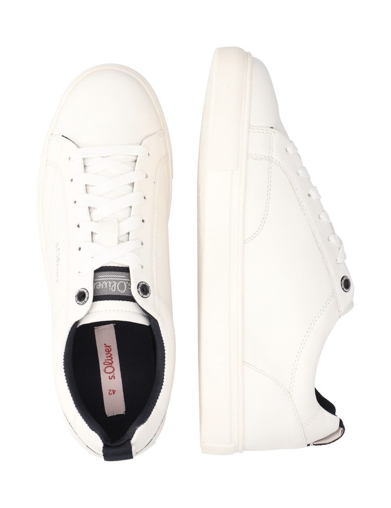 S.Oliver-Lederimitat-Sneaker-cognac