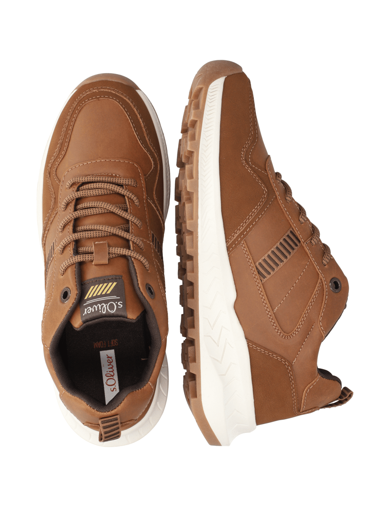 S.Oliver-Imitácia-kože-tenisky-černá