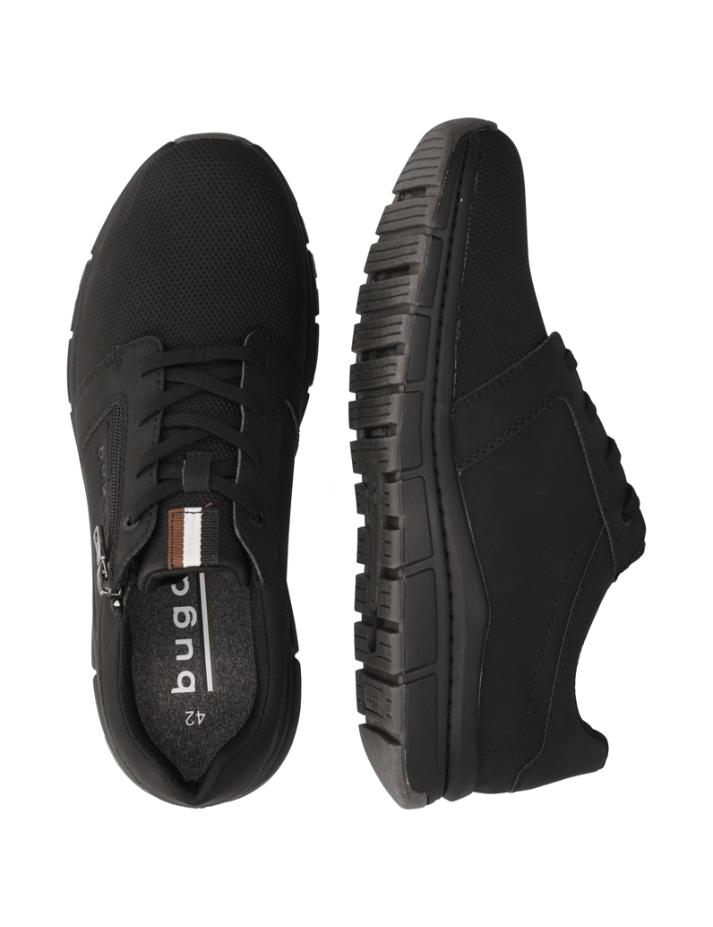 BUGATTI-DENIM-Schnürer-sportiv-schwarz