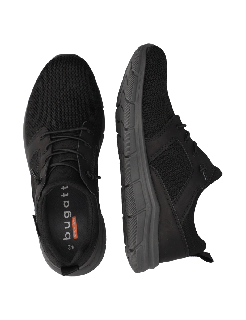 BUGATTI-DENIM-textil-sportovní-polobotky-černá