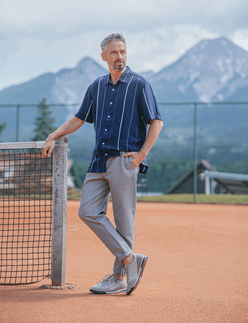 BUGATTI-DENIM-polobotky-béžová