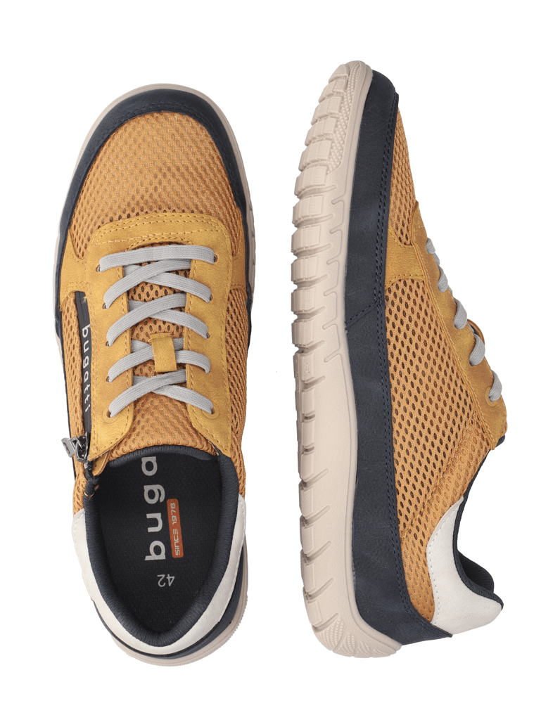 BUGATTI-DENIM-polobotky-žlutá