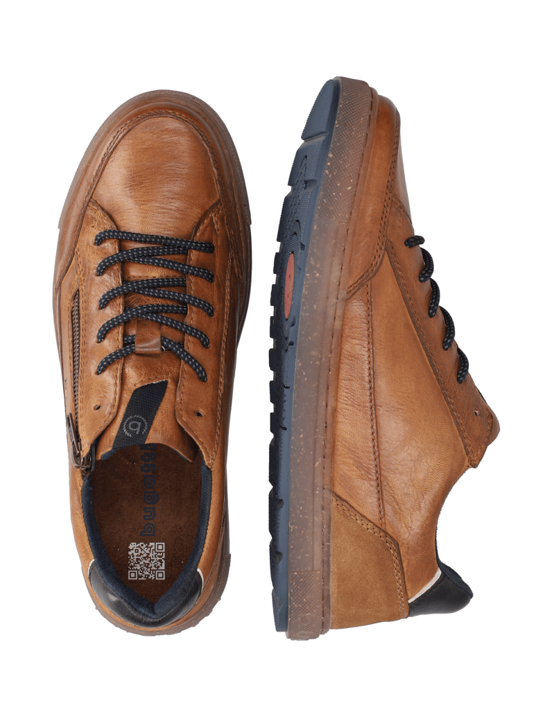 BUGATTI-DENIM-tenisky-koňaková