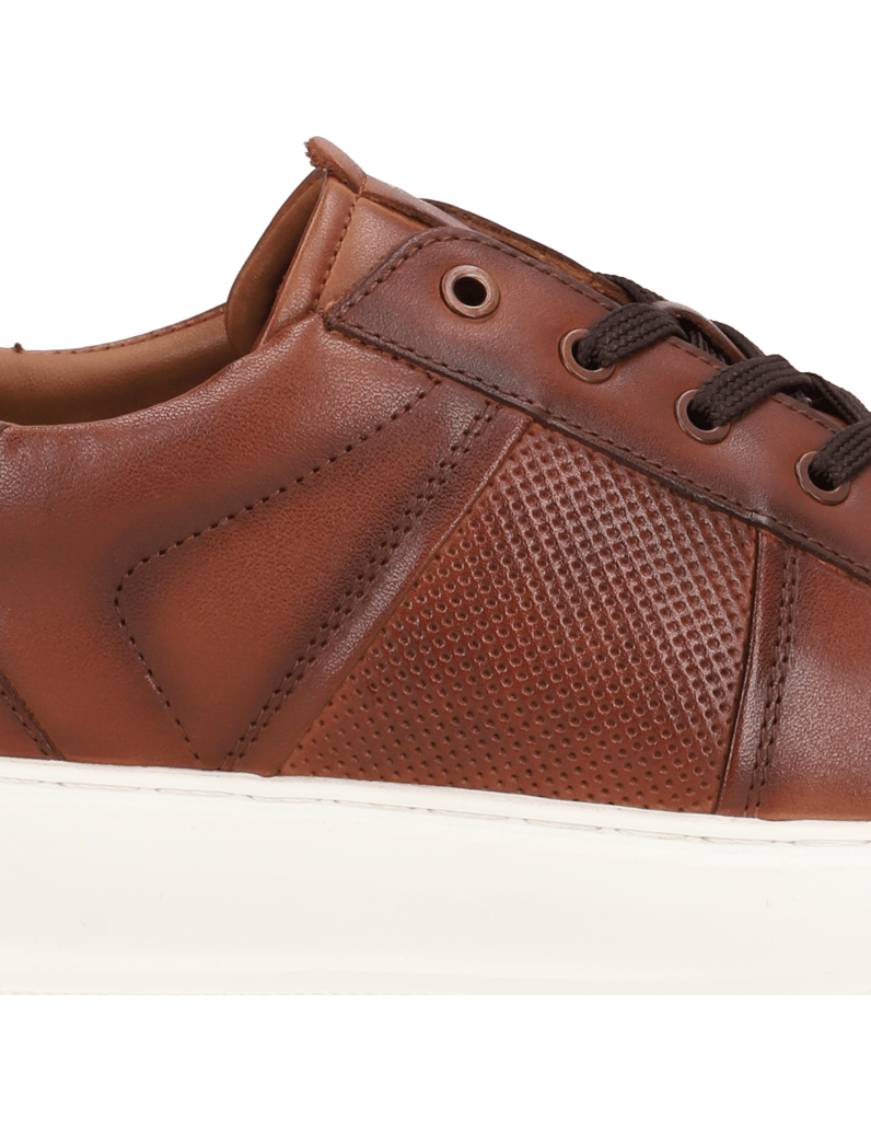 Pat-Calvin-Glattleder-Sneaker-schwarz