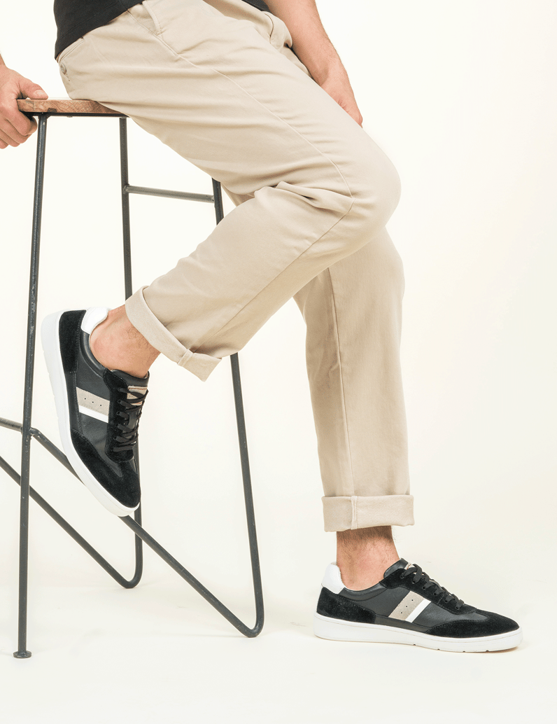 Pat-Calvin-Sneaker-schwarz