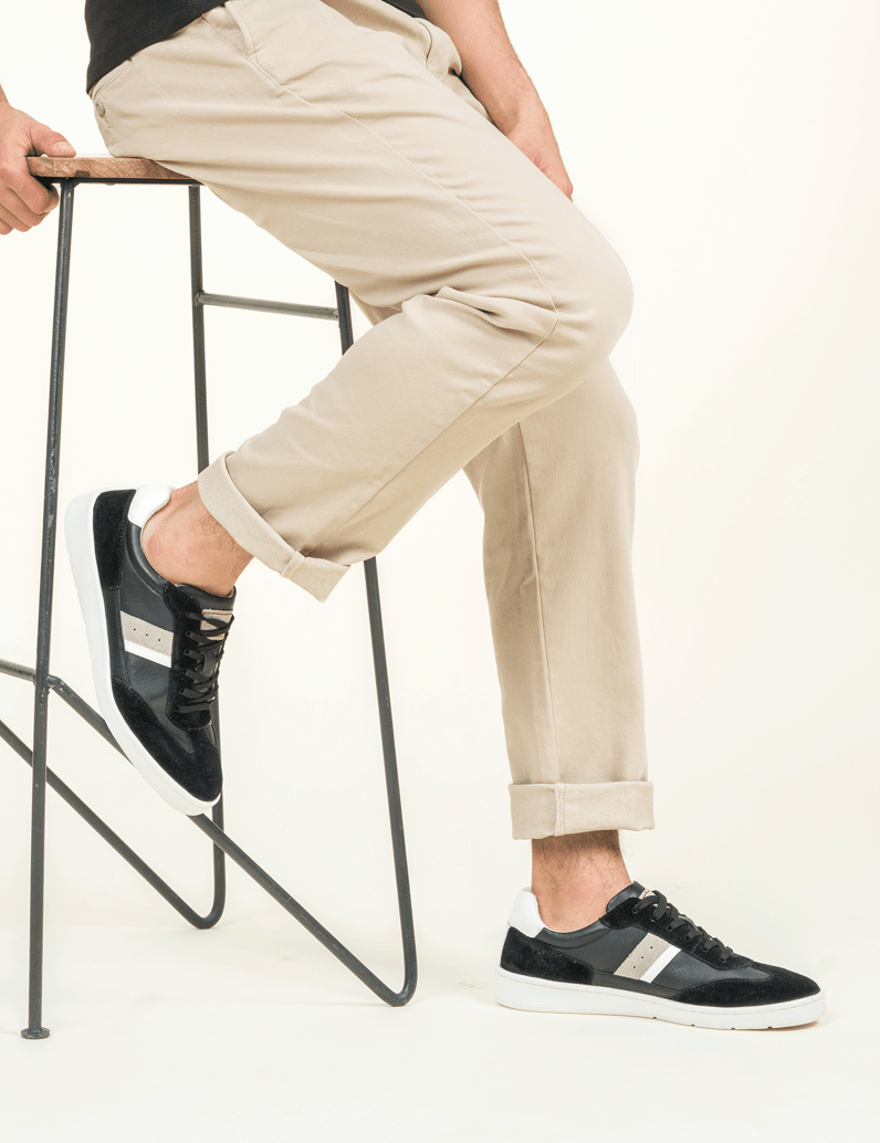 Pat-Calvin-Sneaker-schwarz