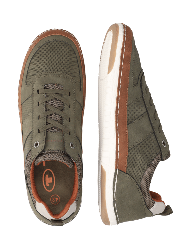 Tom-Tailor-imitácia-kože-tenisky-khaki