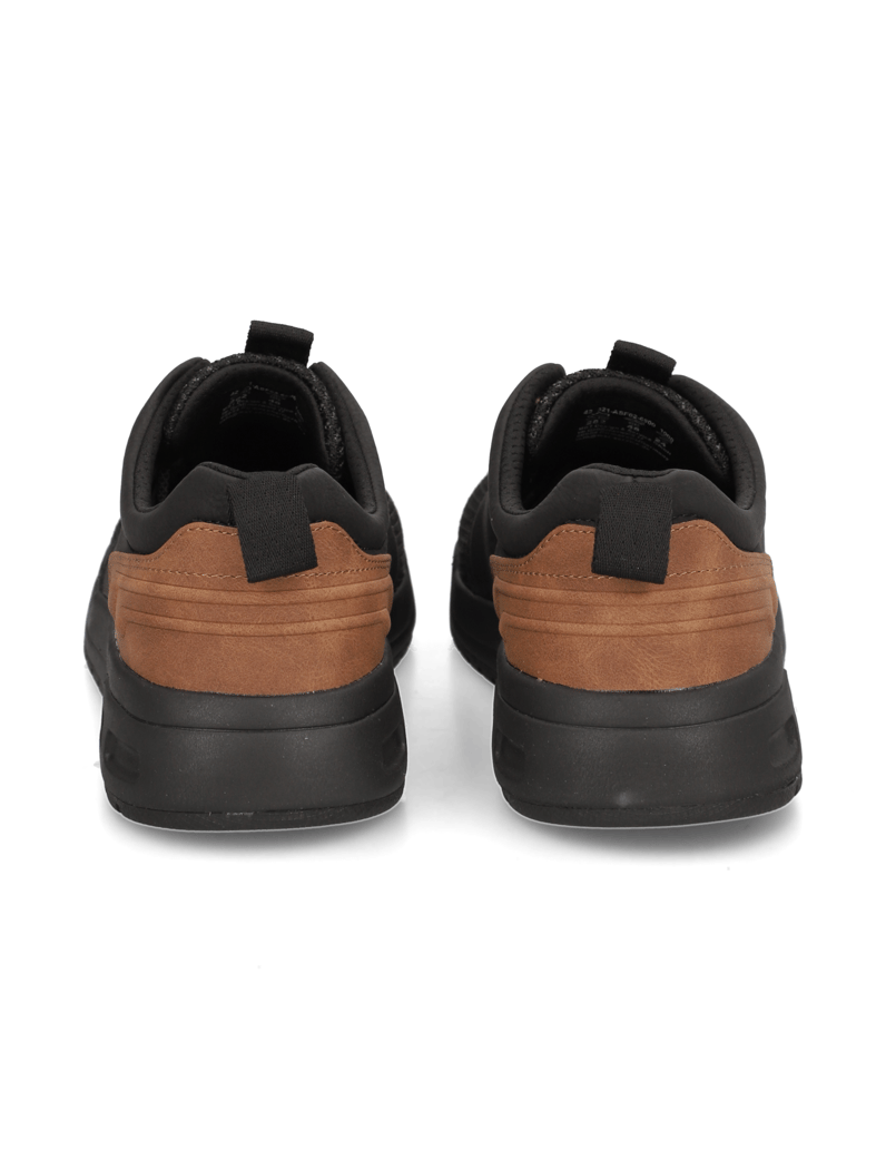 BUGATTI-DENIM-Textil-Schnürer-sportiv-schwarz