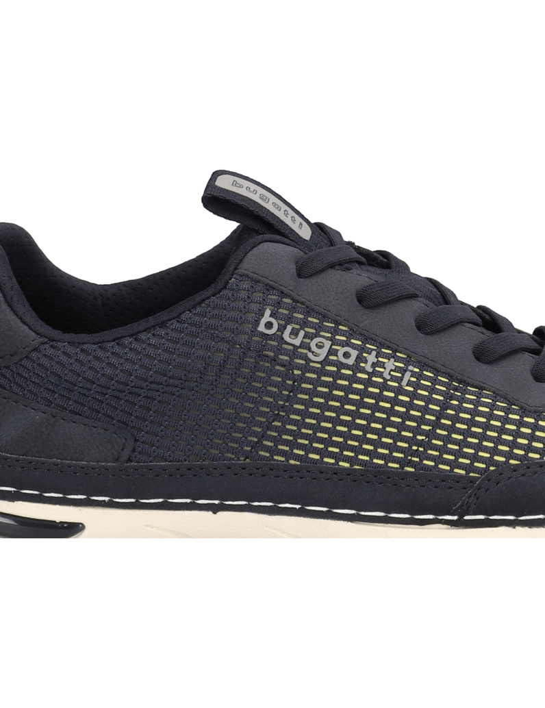 BUGATTI-DENIM-tekstil-športni-čevlji-na-vezalke-modra