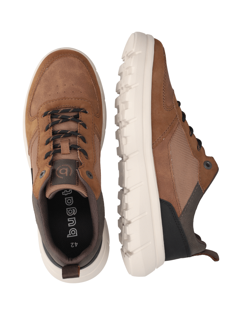 BUGATTI-DENIM-tenisky-hnedá