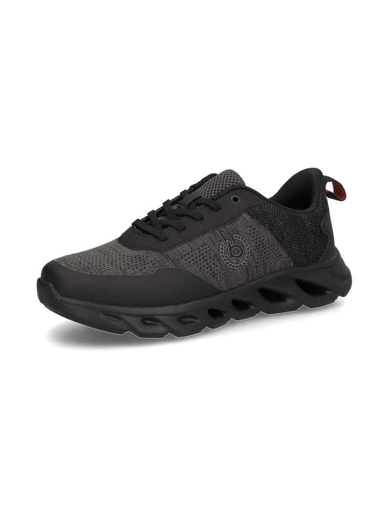 BUGATTI-DENIM-Sneaker-schwarz