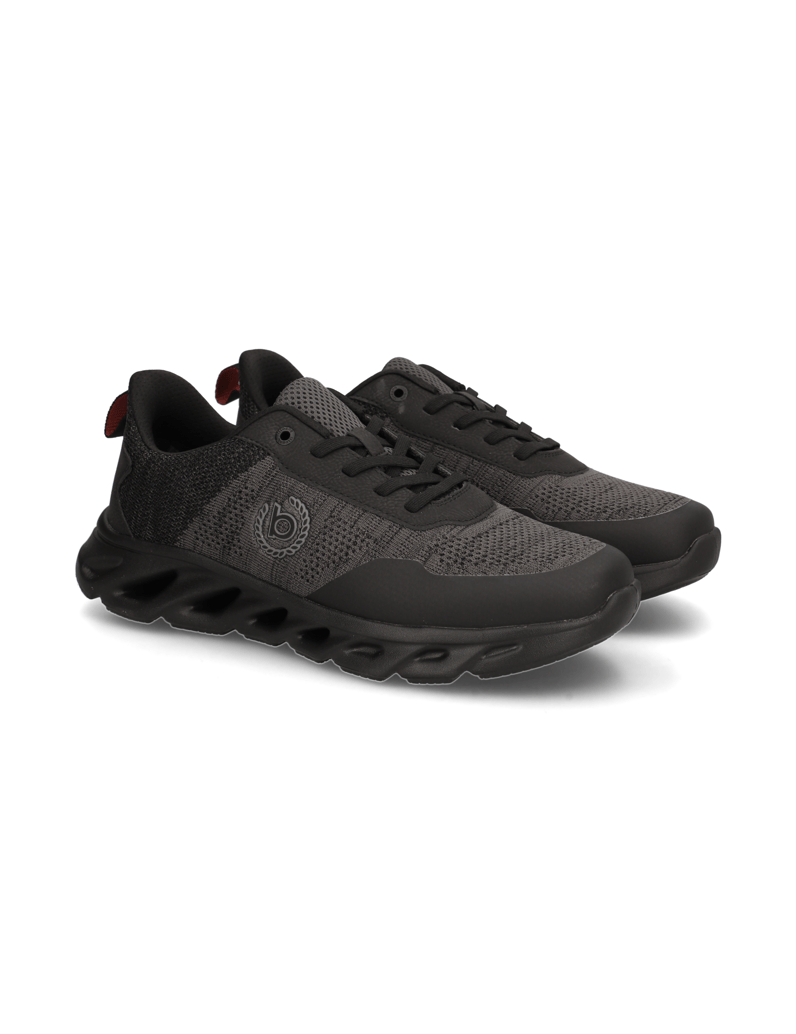BUGATTI-DENIM-Sneaker-schwarz