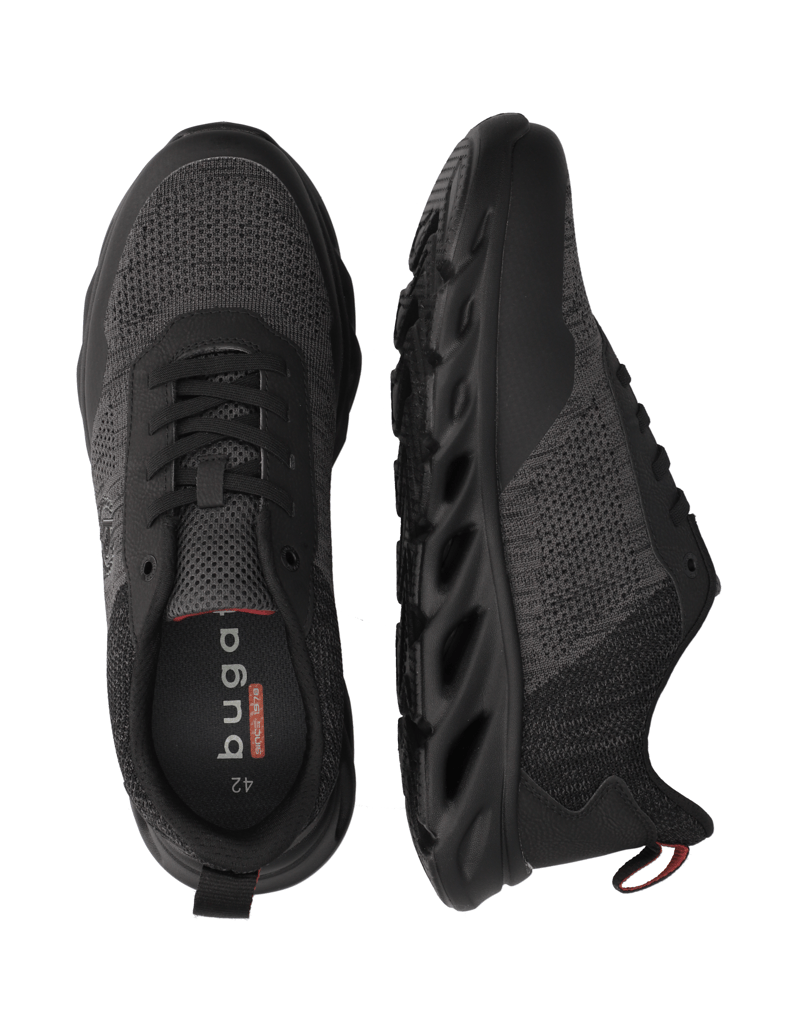 BUGATTI-DENIM-Sneaker-schwarz