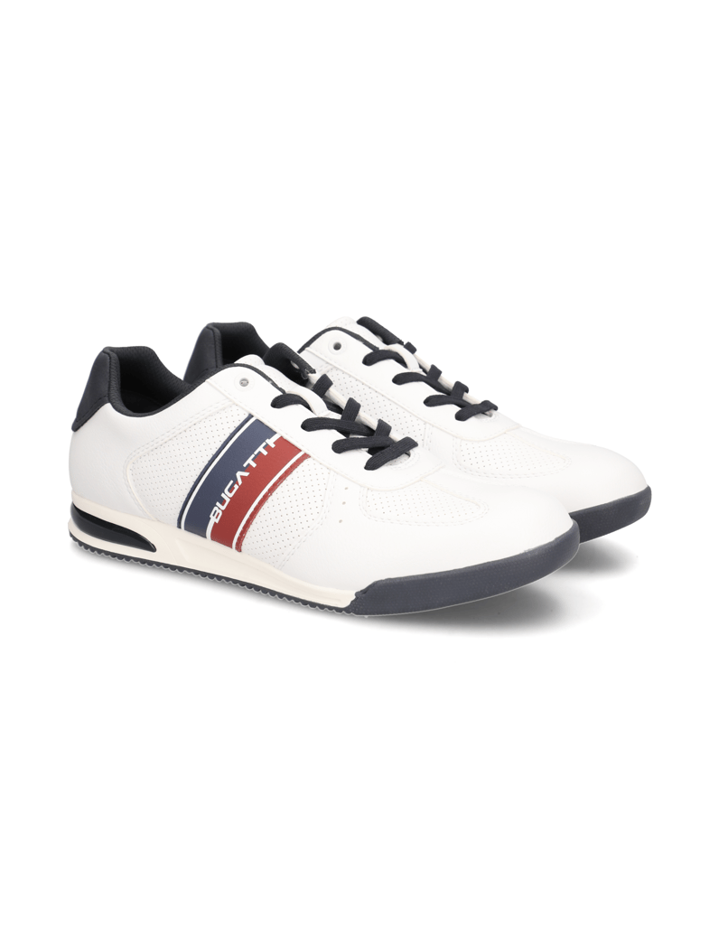 BUGATTI-DENIM-Sneaker-weiss