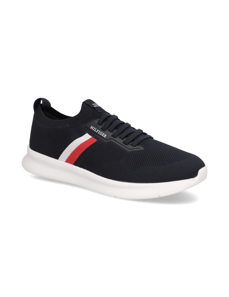 Tommy-Hilfiger-LIGHTWEIGHT-KNITTED-RUNNER-modra
