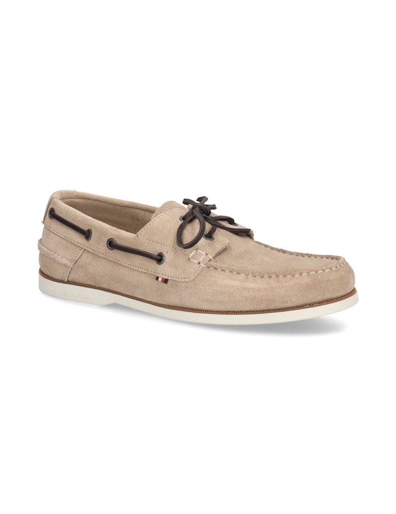 Tommy-Hilfiger-TH-BOAT-SHOE-CORE-SUEDE-bež
