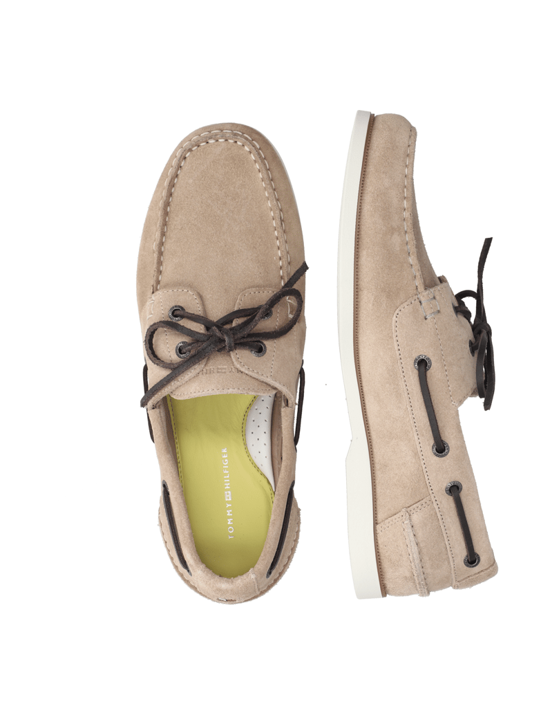 Tommy-Hilfiger-TH-BOAT-SHOE-CORE-SUEDE-bež