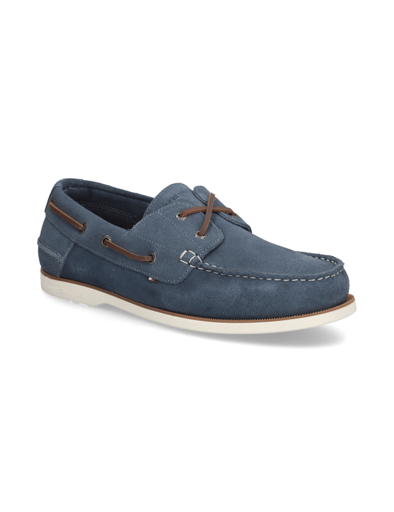Tommy-Hilfiger-TH-BOAT-SHOE-CORE-SUEDE-bež