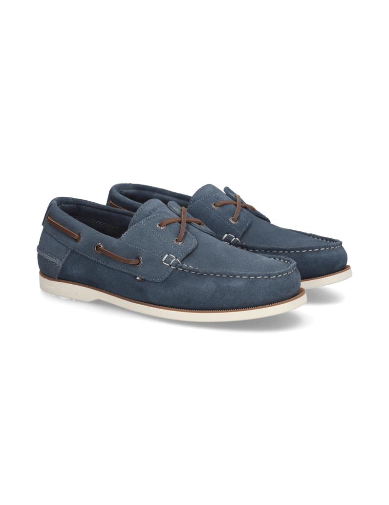 Tommy-Hilfiger-TH-BOAT-SHOE-CORE-SUEDE-bež