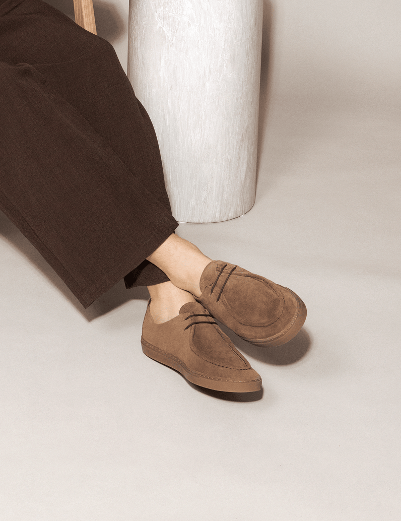 Pat-Calvin-Schnürer-sportiv-braun