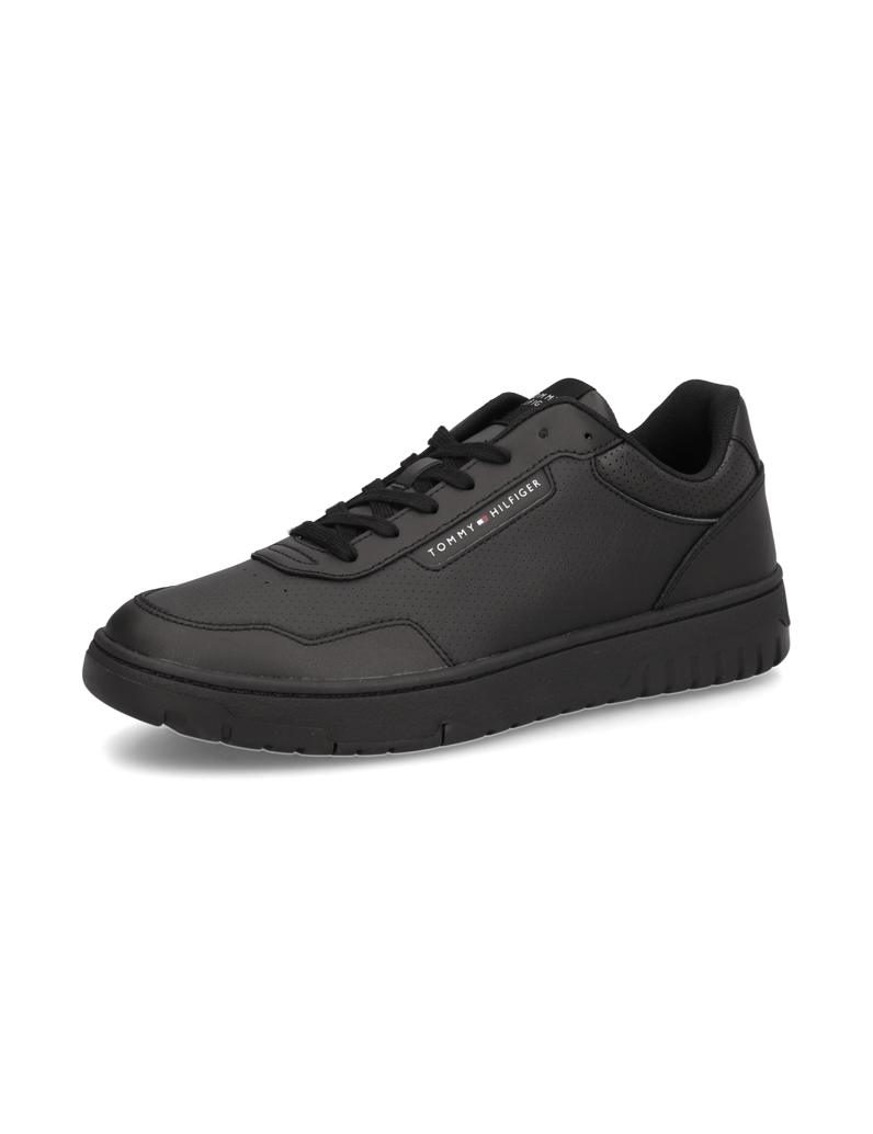 Tommy-Hilfiger-TH-BASKET-CORE-LEATHER-schwarz