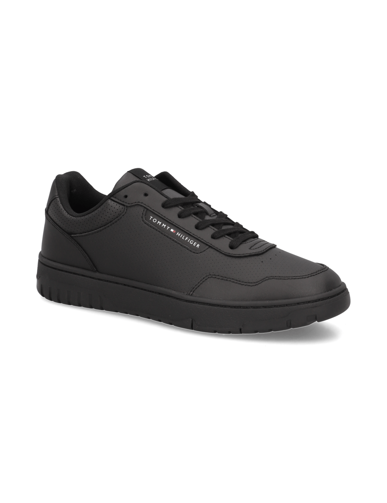 Tommy-Hilfiger-TH-BASKET-CORE-LEATHER-schwarz