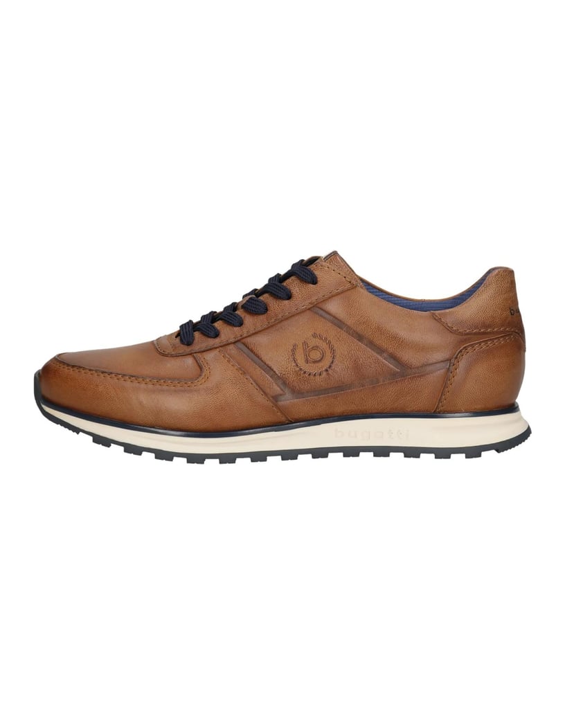 BUGATTI-DENIM-Sneaker-cognac