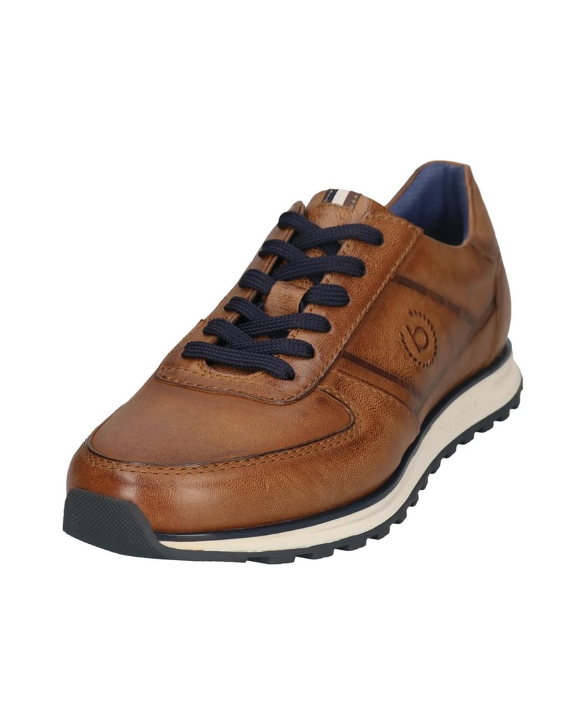 BUGATTI-DENIM-Sneaker-cognac