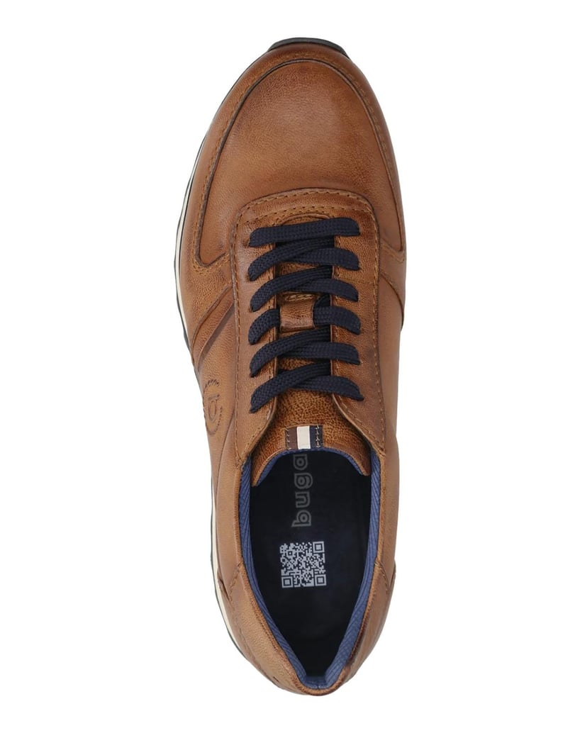 BUGATTI-DENIM-Sneaker-cognac