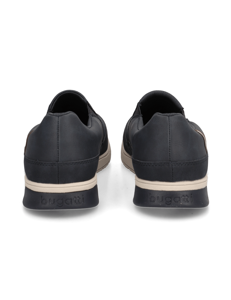 BUGATTI-DENIM-imitácia-kože-klasická-nazúvacia-obuv-modrá