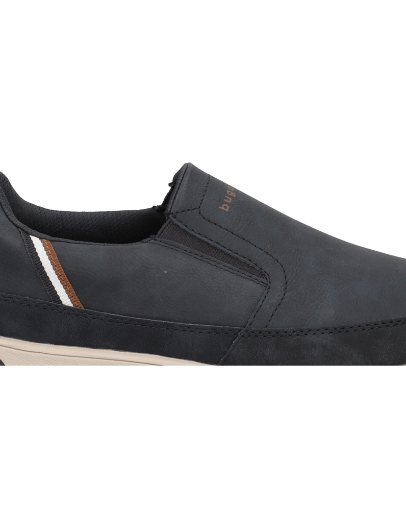 BUGATTI-DENIM-imitácia-kože-klasická-nazúvacia-obuv-modrá