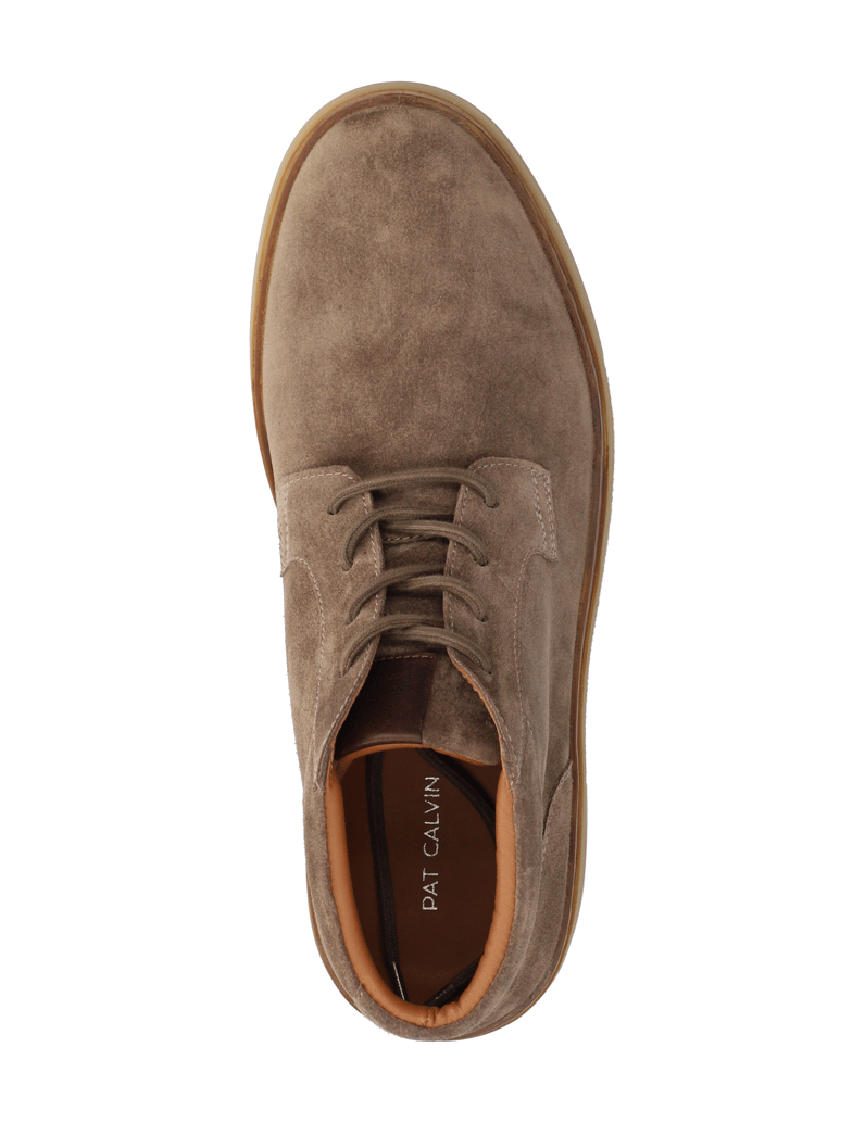 Pat-Calvin-Veloursleder-Sneaker-Mid-Cut-braun