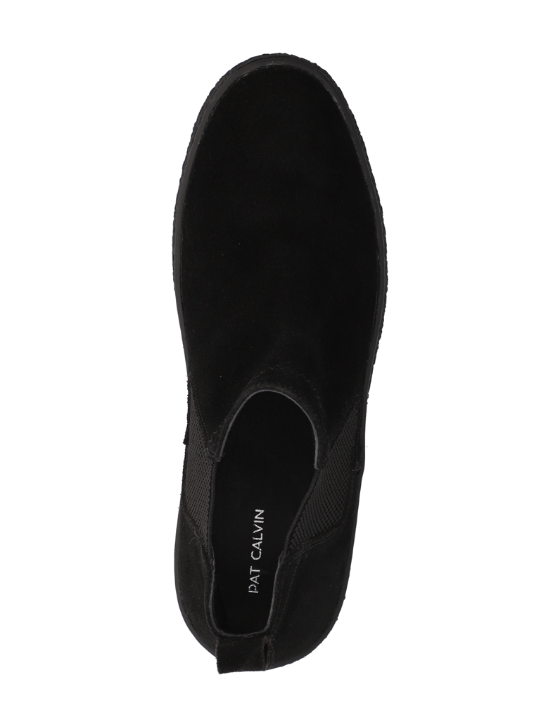 Pat-Calvin-Veloursleder-Chelsea-Boot-schwarz