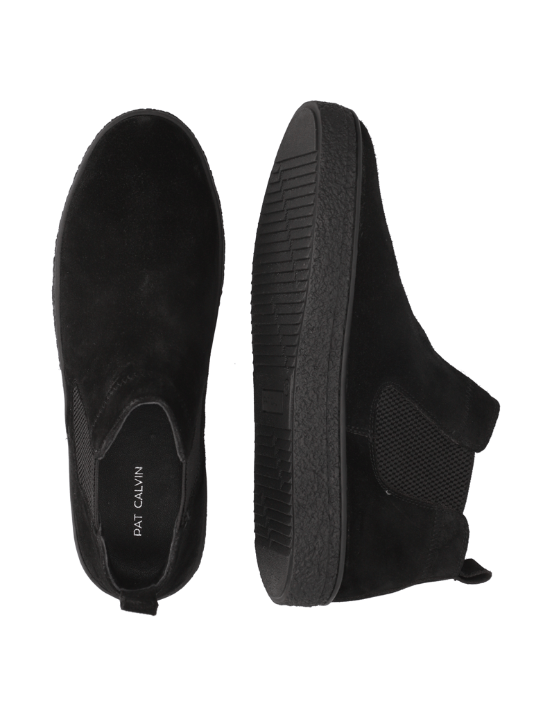 Pat-Calvin-Veloursleder-Chelsea-Boot-schwarz
