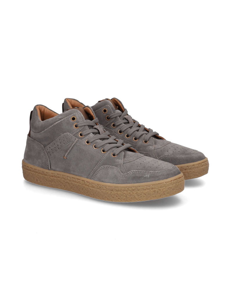 Pat-Calvin-Veloursleder-Sneaker-Mid-Cut-grau