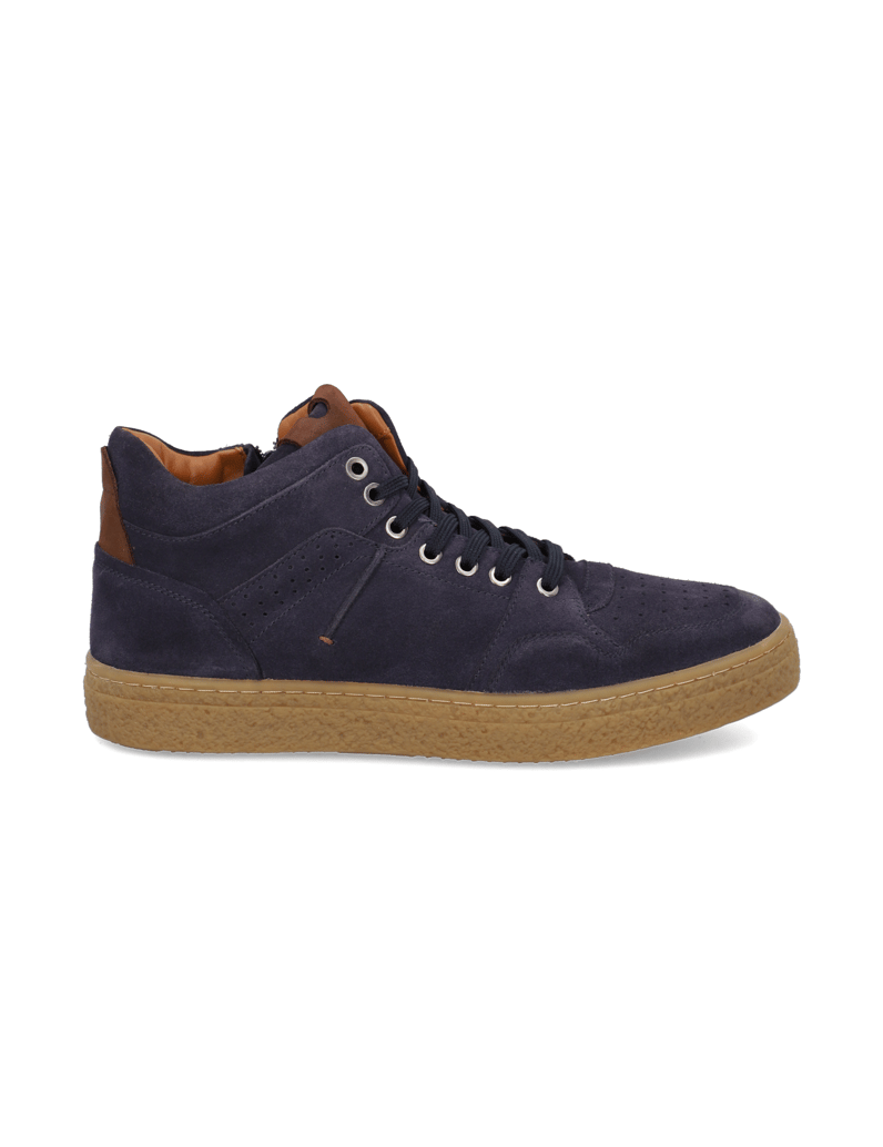 Pat-Calvin-Veloursleder-Sneaker-Mid-Cut-grau