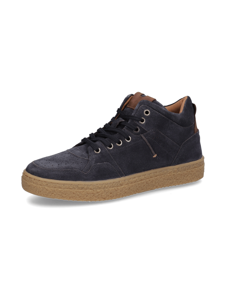 Pat-Calvin-Veloursleder-Sneaker-Mid-Cut-grau