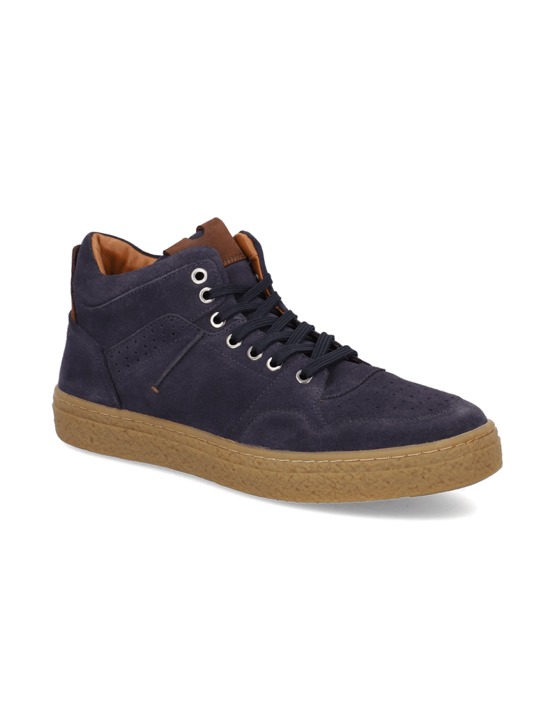 Pat-Calvin-Veloursleder-Sneaker-Mid-Cut-grau