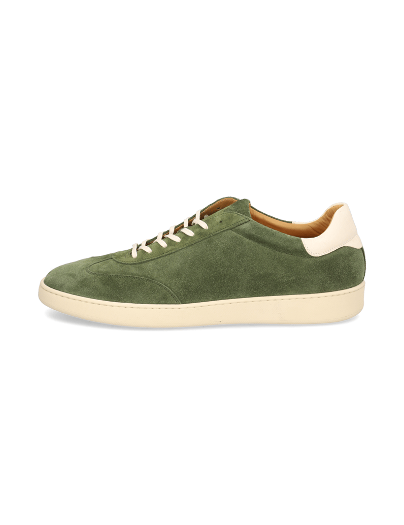Rolando-Sturlini-Veloursleder-Sneaker-weiss