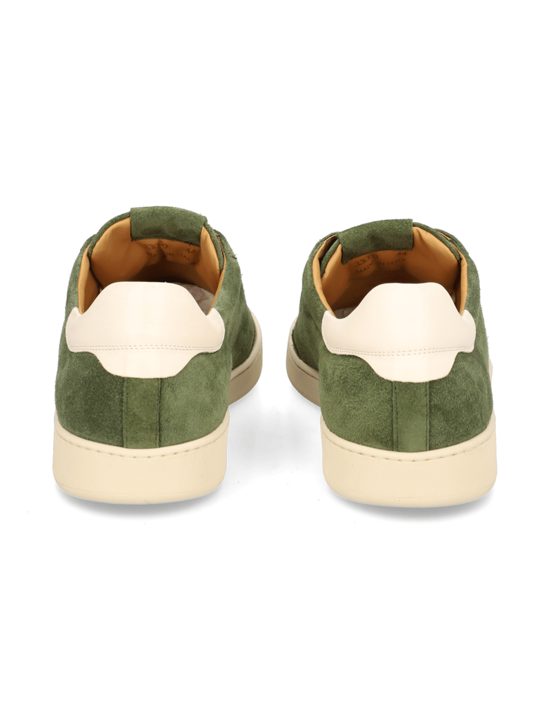 Rolando-Sturlini-Veloursleder-Sneaker-weiss