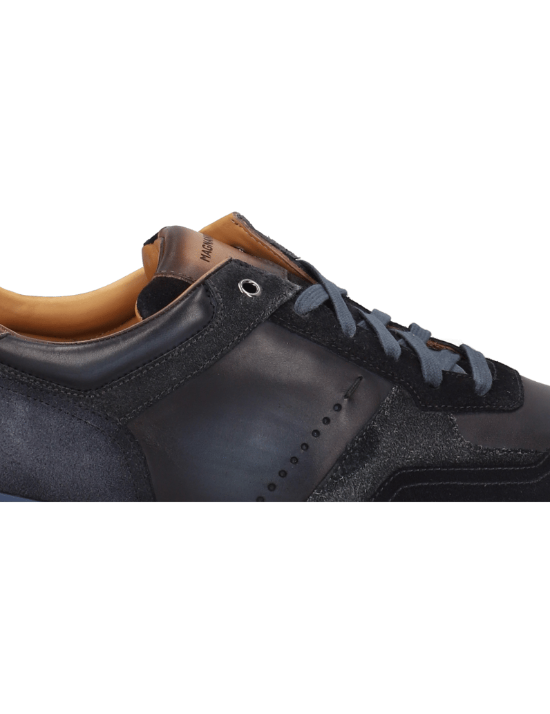 Magnanni-Lederkombination-Schnürer-elegant-grau